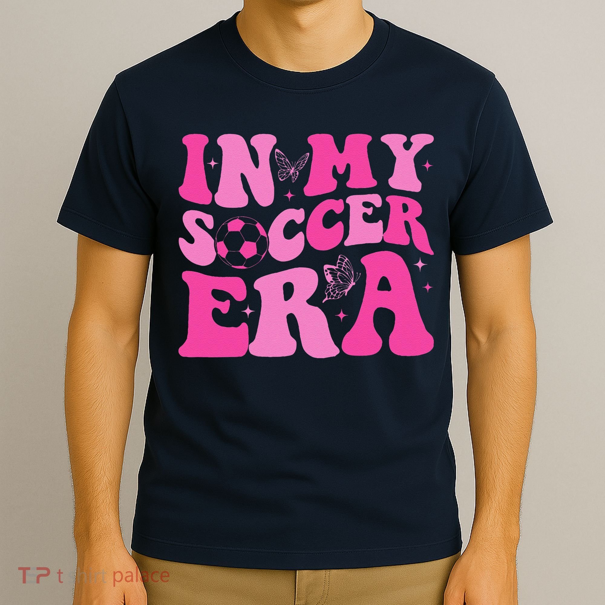 Groovy In My Soccer Era Soccer Player T-Shirt