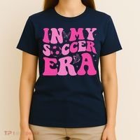 Groovy In My Soccer Era Soccer Player T-Shirt thumb 4