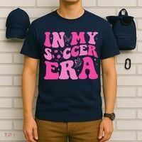 Groovy In My Soccer Era Soccer Player T-Shirt thumb 6