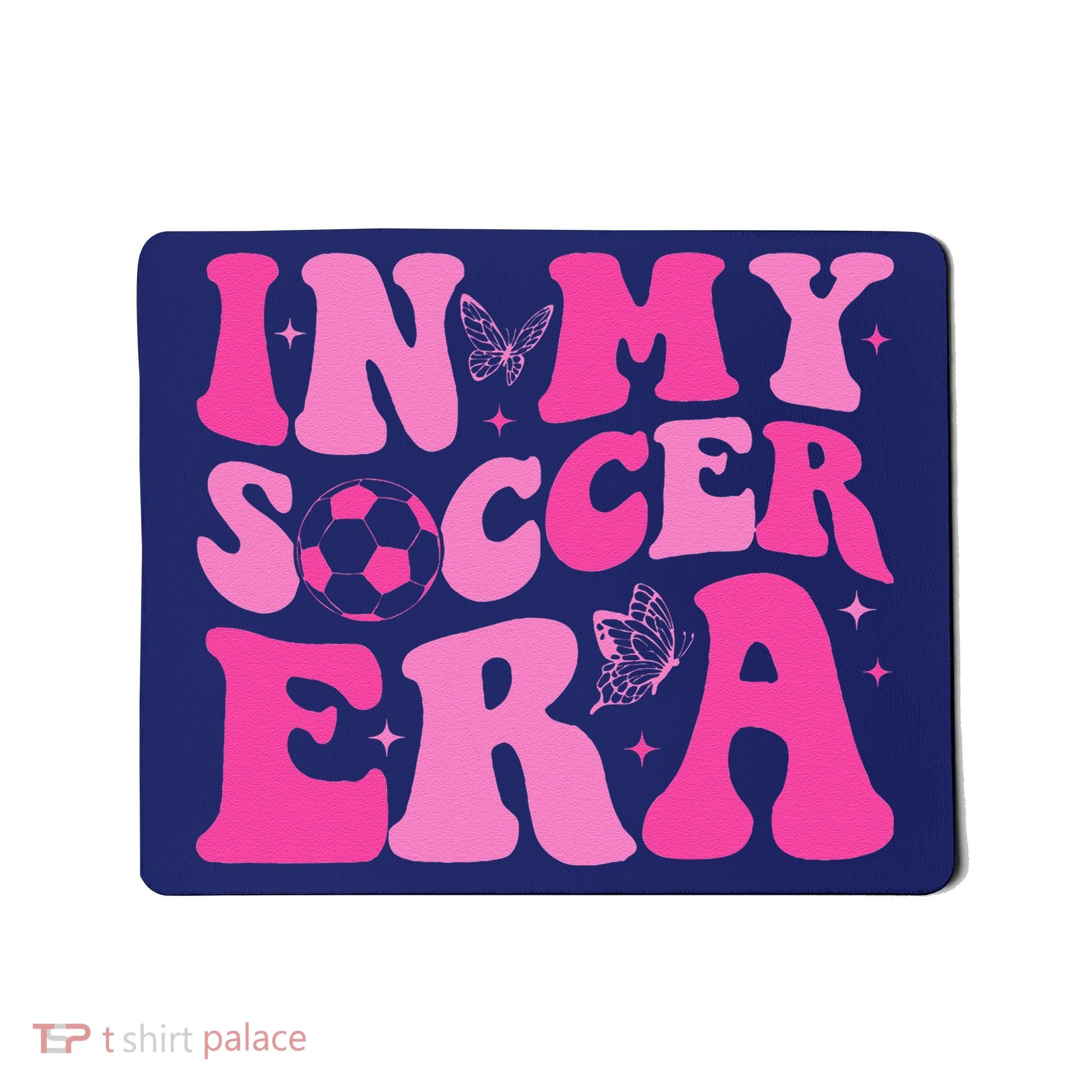 Groovy In My Soccer Era Soccer Player Mousepad