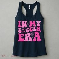 Groovy In My Soccer Era Soccer Player Women's Tank Top thumb 3