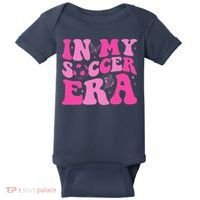Groovy In My Soccer Era Soccer Player Baby Bodysuit thumb 0