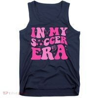 Groovy In My Soccer Era Soccer Player Tank Top thumb 0