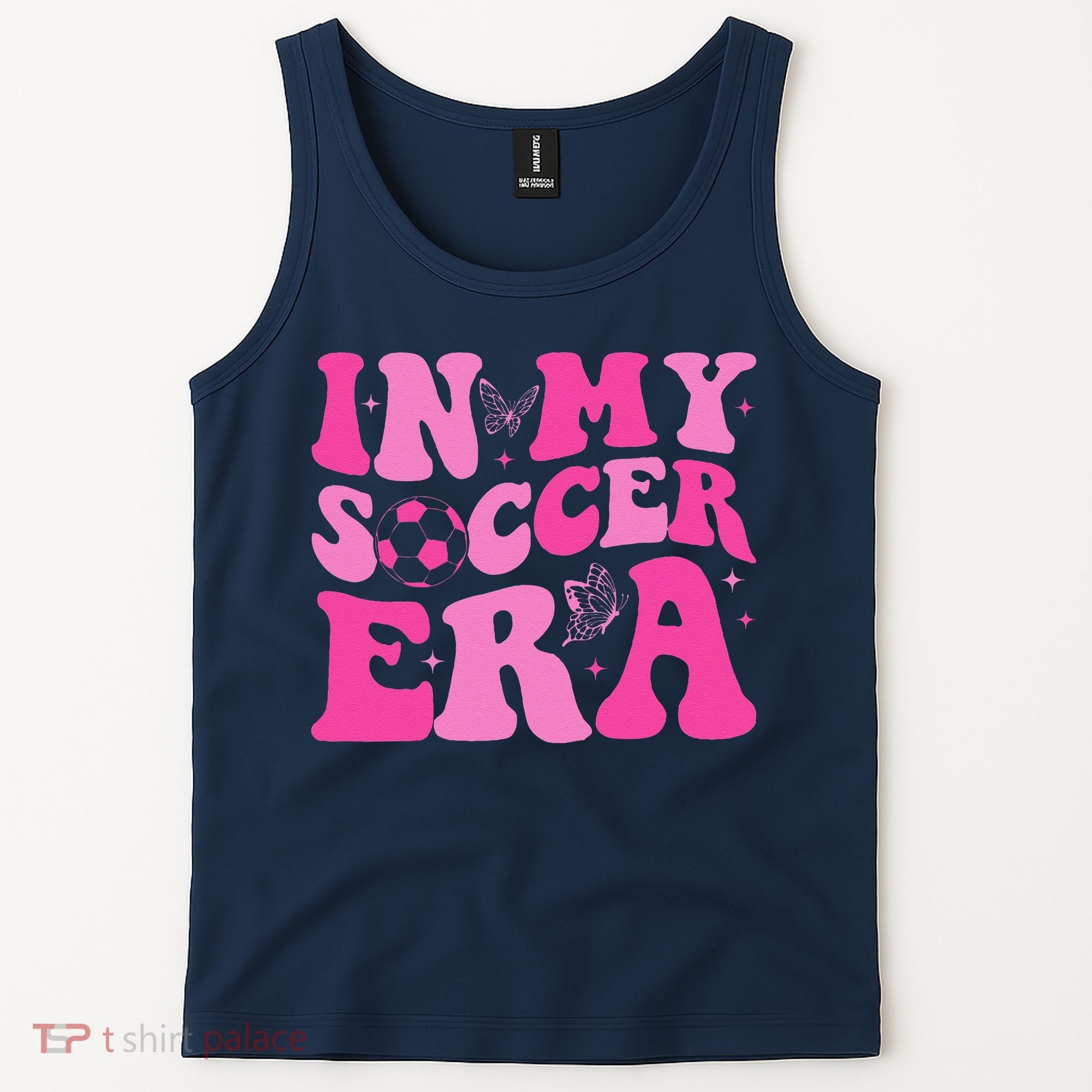 Groovy In My Soccer Era Soccer Player Tank Top
