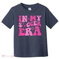 Groovy In My Soccer Era Soccer Player Toddler T-Shirt thumb 0