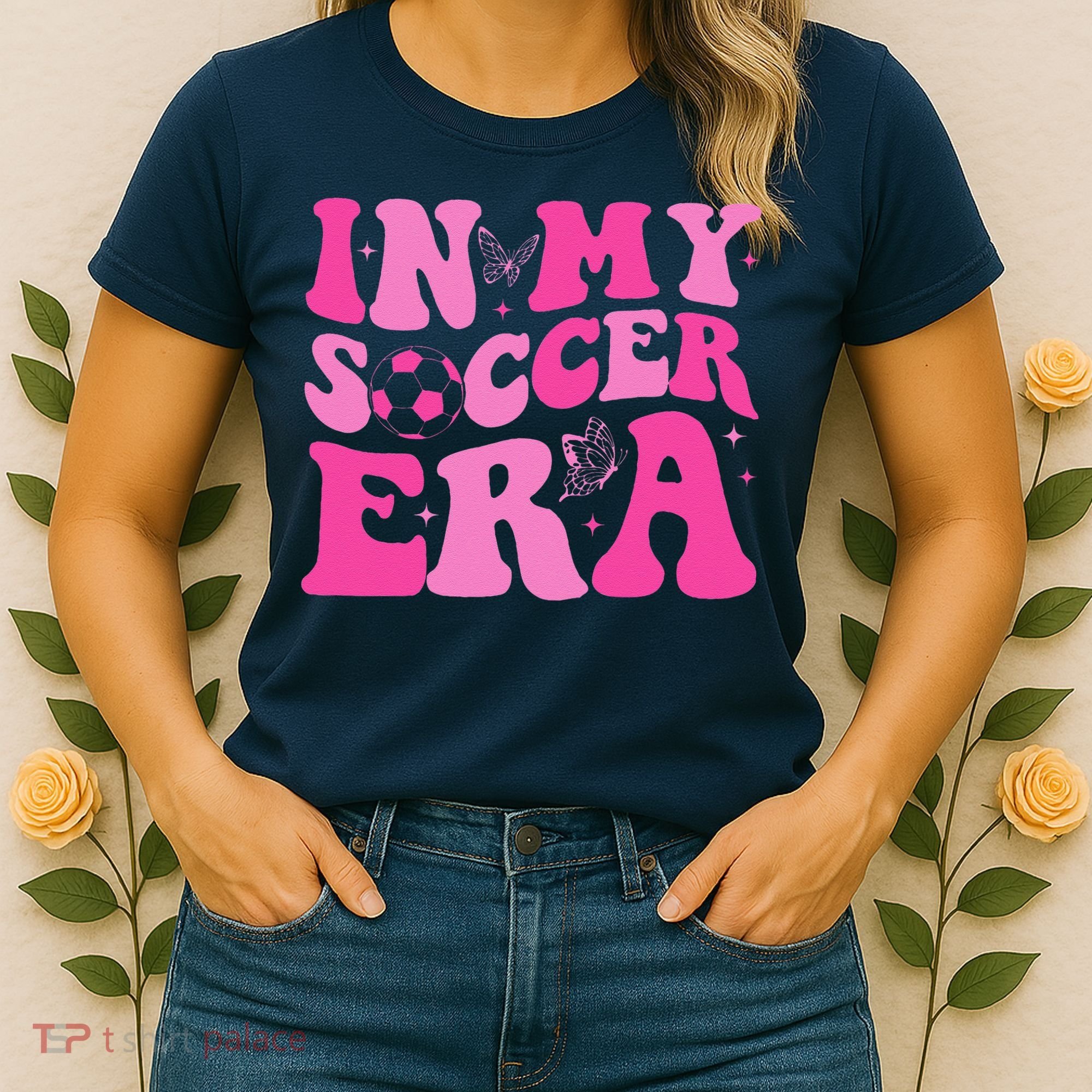 Groovy In My Soccer Era Soccer Player Women's T-Shirt