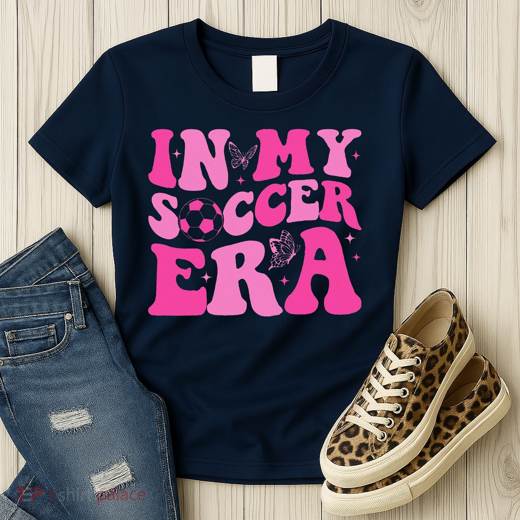 Groovy In My Soccer Era Soccer Player Women's T-Shirt