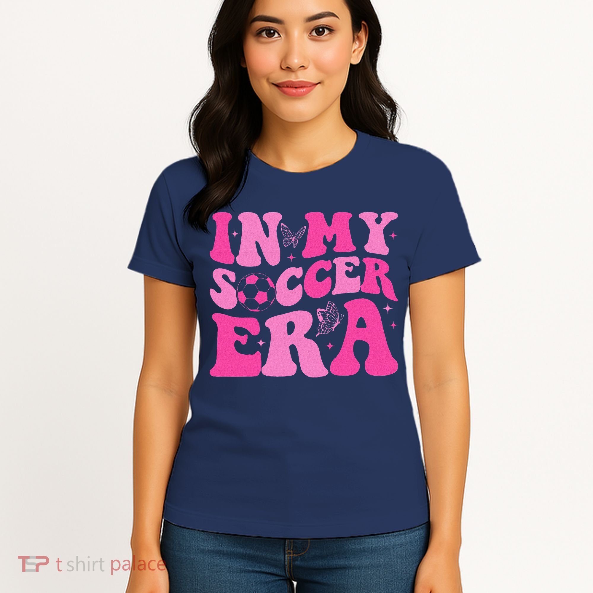 Groovy In My Soccer Era Soccer Player Women's T-Shirt