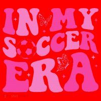 Groovy In My Soccer Era Soccer Player Santa Hat thumb 1