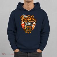 Groovy In My Pumpkin Spice Era Pumpkin Spice Fall Autumn Hoodie thumb 0