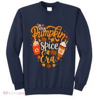 Groovy In My Pumpkin Spice Era Pumpkin Spice Fall Autumn Sweatshirt thumb 0
