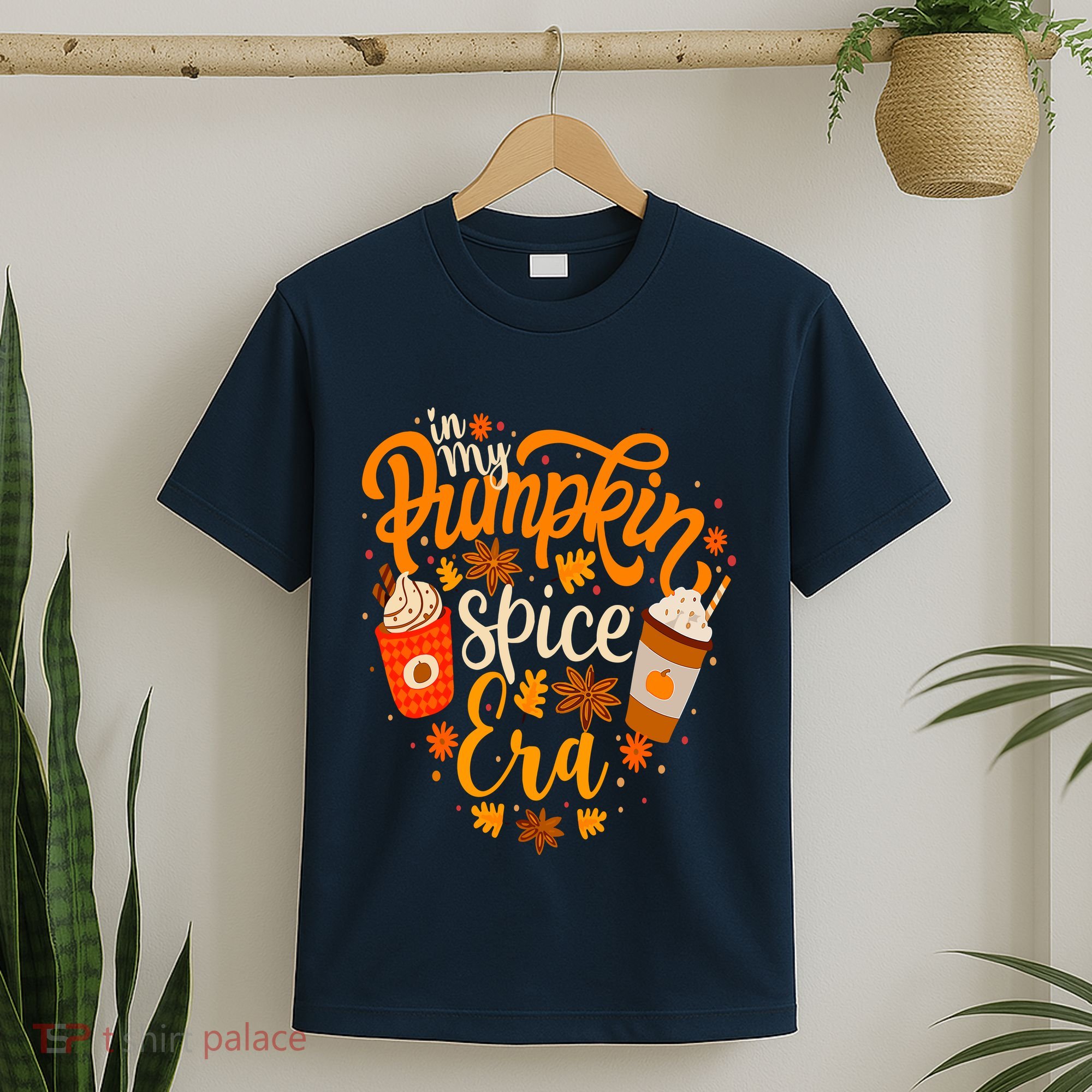 Groovy In My Pumpkin Spice Era Pumpkin Spice Fall Autumn T-Shirt