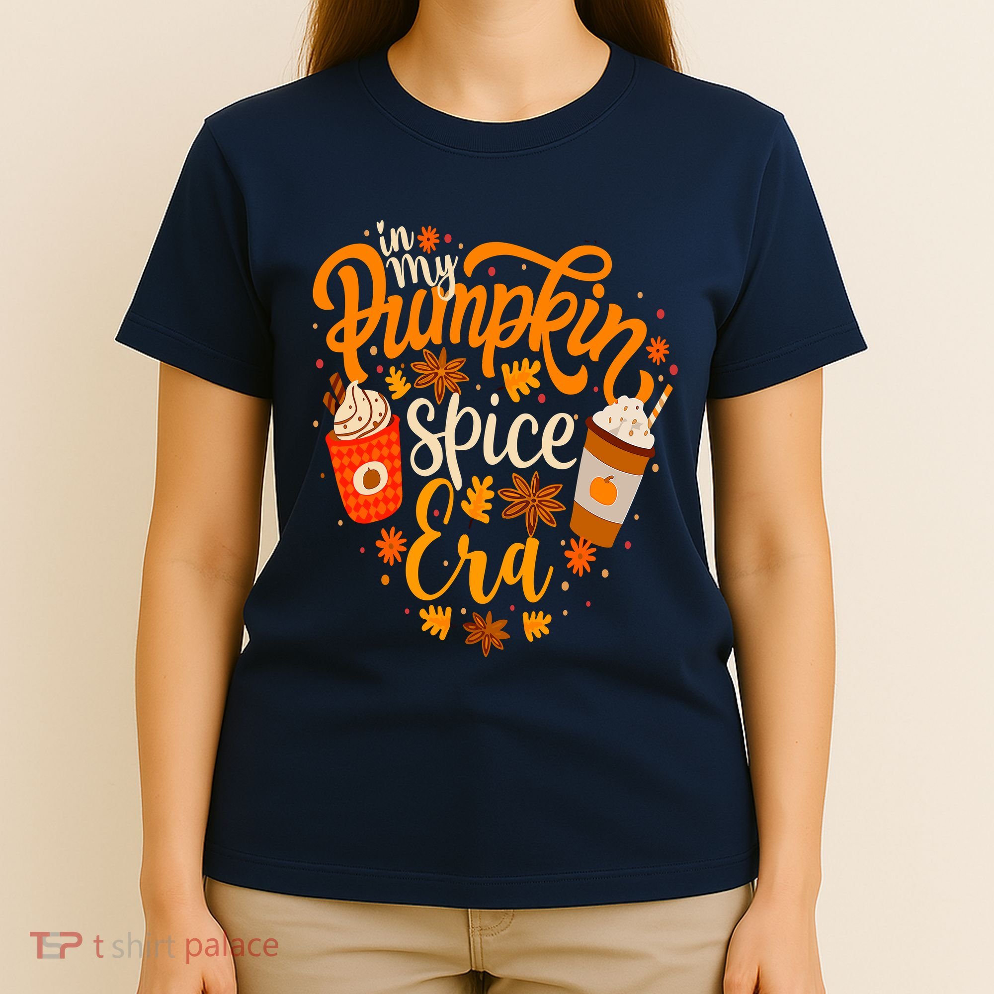 Groovy In My Pumpkin Spice Era Pumpkin Spice Fall Autumn T-Shirt