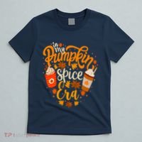 Groovy In My Pumpkin Spice Era Pumpkin Spice Fall Autumn T-Shirt thumb 5