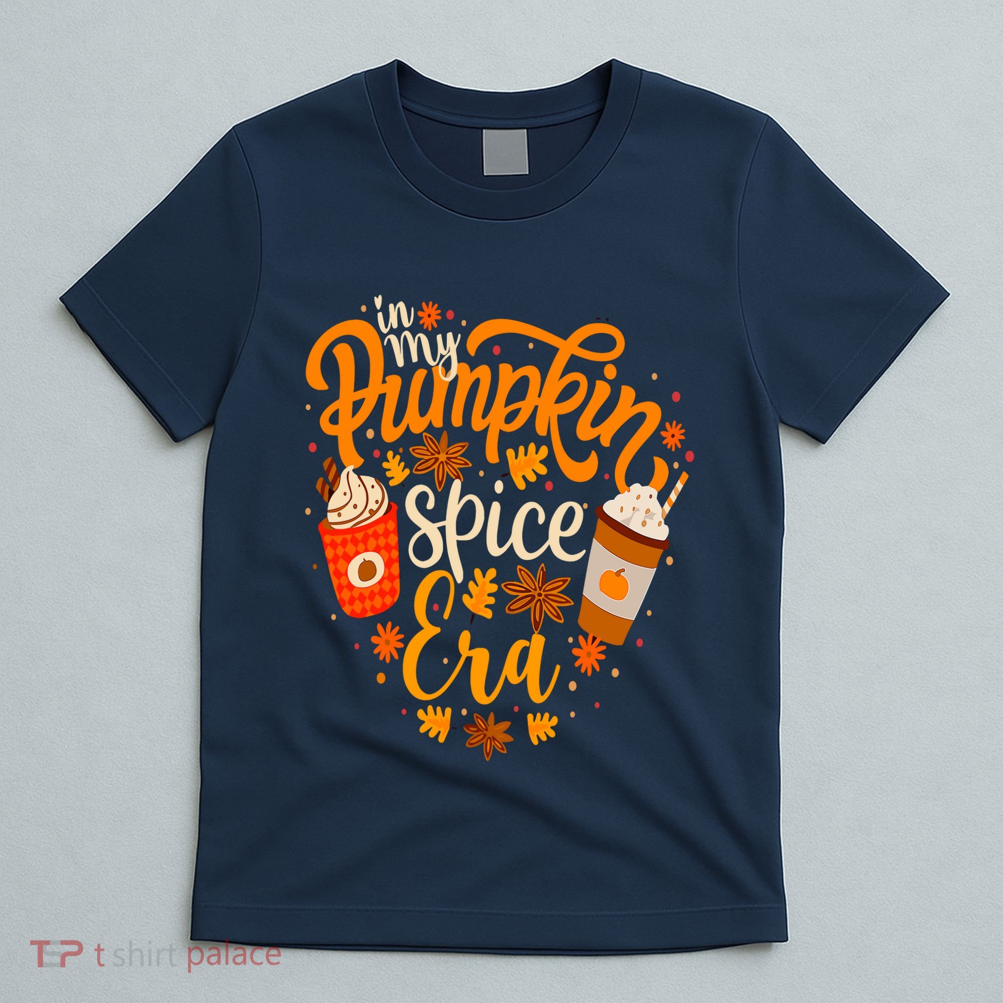Groovy In My Pumpkin Spice Era Pumpkin Spice Fall Autumn T-Shirt