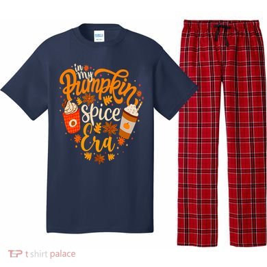 Groovy In My Pumpkin Spice Era Pumpkin Spice Fall Autumn Pajama Set