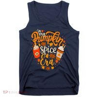 Groovy In My Pumpkin Spice Era Pumpkin Spice Fall Autumn Tank Top thumb 0