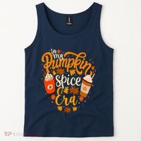 Groovy In My Pumpkin Spice Era Pumpkin Spice Fall Autumn Tank Top thumb 2