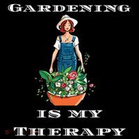 Gardening Is My Therapy Cute Gardener Plant Lover Coffee Mug thumb 5