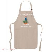 Gardening Is My Therapy Cute Gardener Plant Lover Apron thumb 0