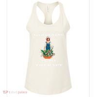 Gardening Is My Therapy Cute Gardener Plant Lover Women's Tank Top thumb 0