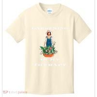 Gardening Is My Therapy Cute Gardener Plant Lover Kids T-Shirt thumb 0