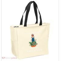 Gardening Is My Therapy Cute Gardener Plant Lover Tote Bag thumb 2