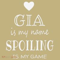 Gia Is My Name Funny Graphic Gifts For Gia Grandma Long Sleeve Shirt thumb 2