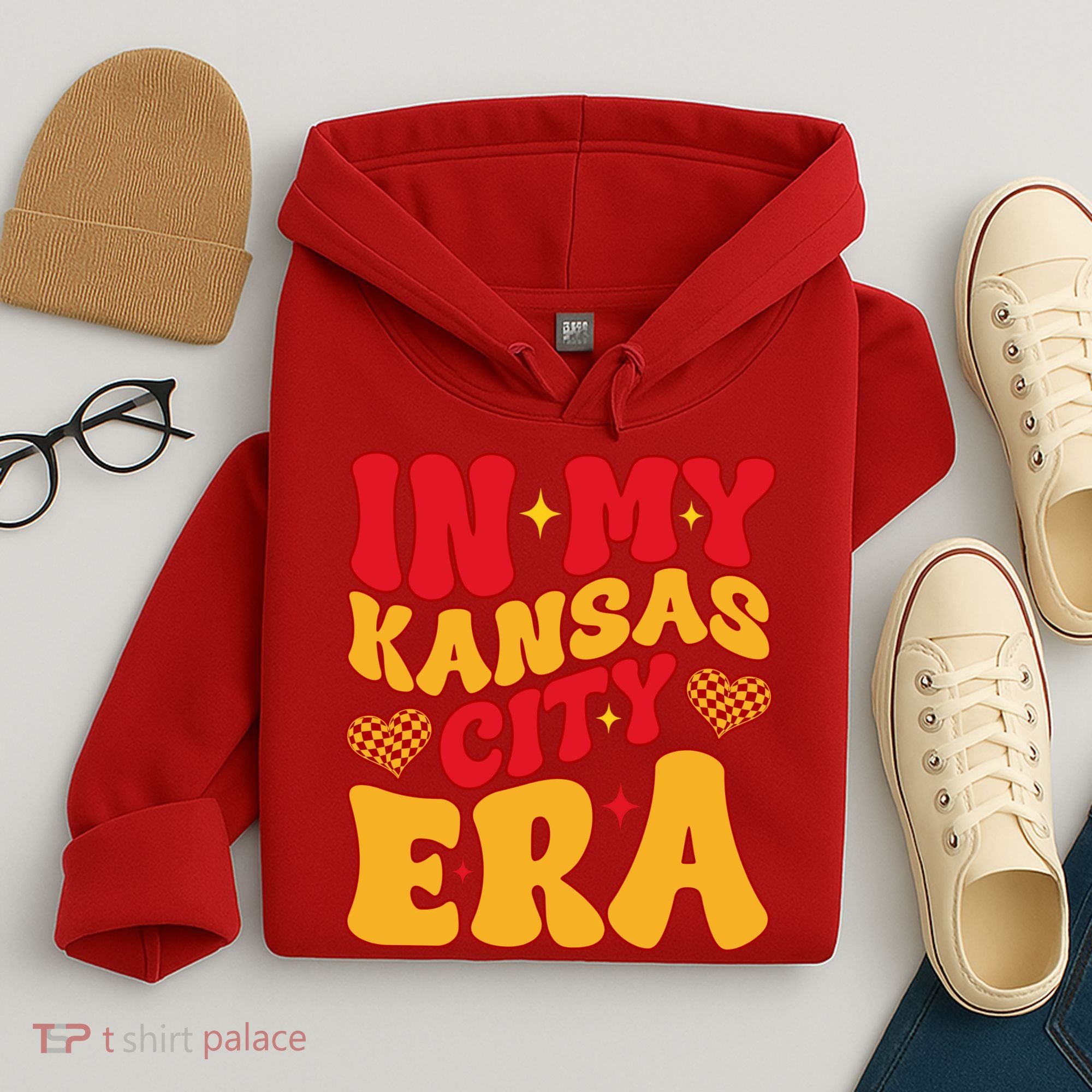 Groovy In My Kansas City Era Hoodie