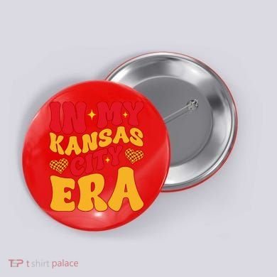 Groovy In My Kansas City Era Button