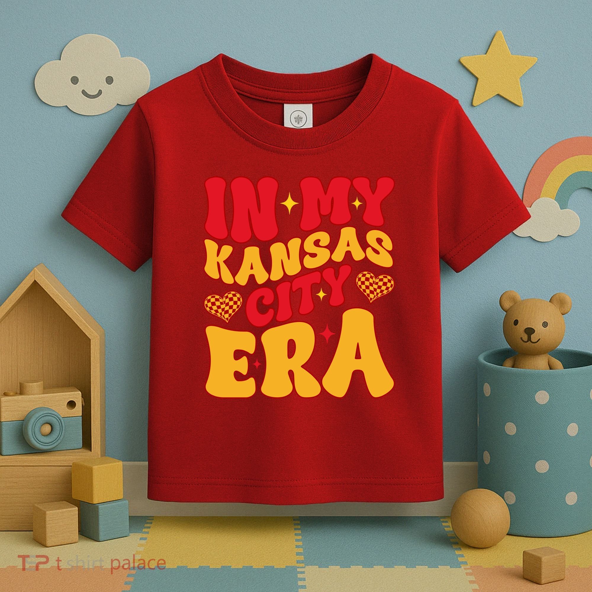 Groovy In My Kansas City Era Toddler T-Shirt