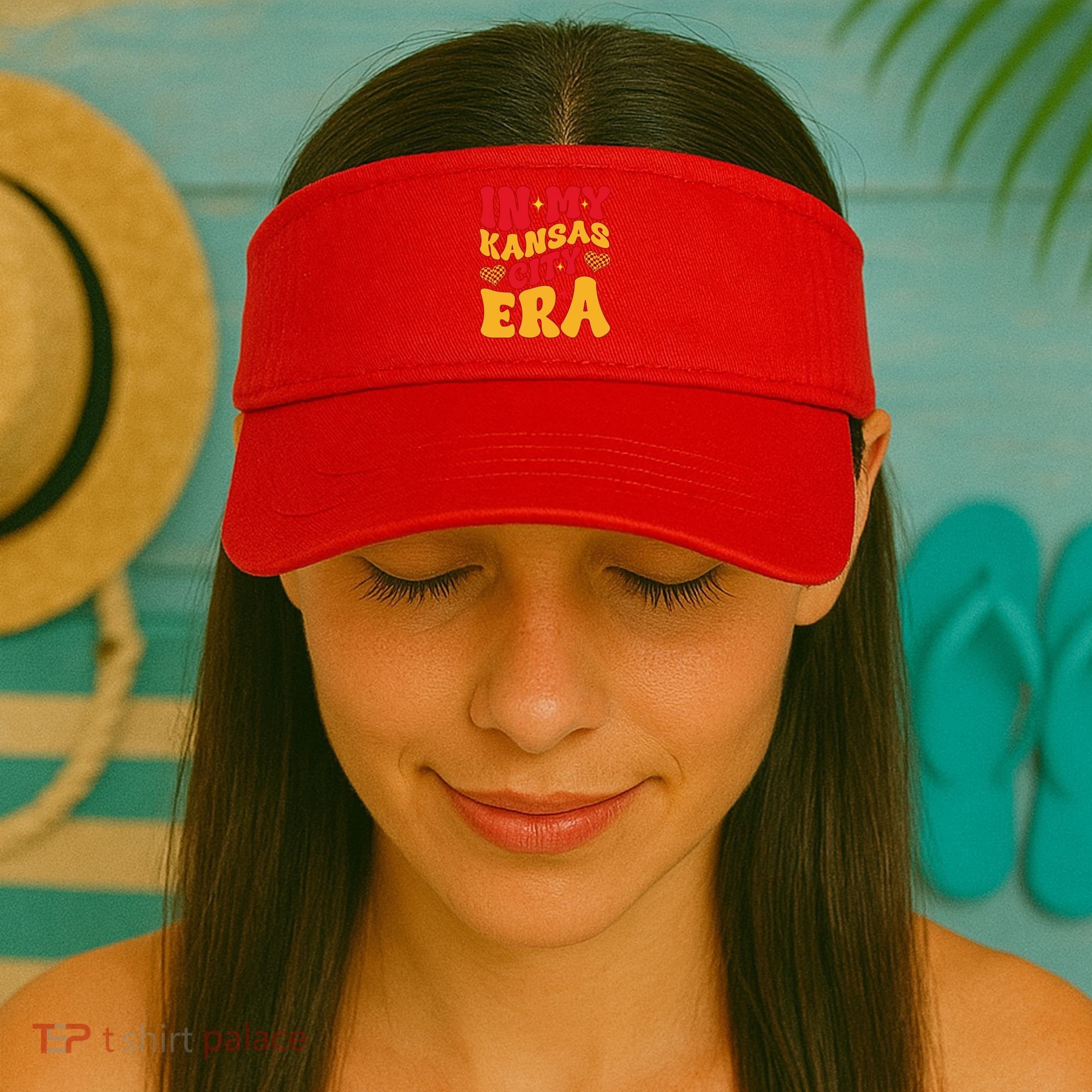 Groovy In My Kansas City Era Visor