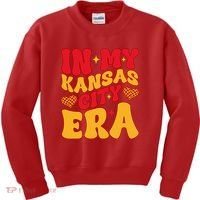Groovy In My Kansas City Era Kids Sweatshirt thumb 0