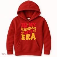 Groovy In My Kansas City Era Kids Hoodie thumb 0