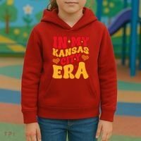 Groovy In My Kansas City Era Kids Hoodie thumb 3
