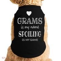 Grams Is My Name Funny Grams Gifts For Grams Grandma Doggie Tank thumb 0
