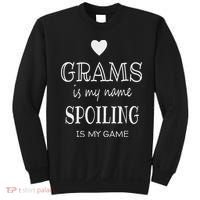 Grams Is My Name Funny Grams Gifts For Grams Grandma Sweatshirt thumb 0