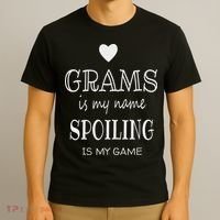 Grams Is My Name Funny Grams Gifts For Grams Grandma T-Shirt thumb 3
