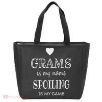 Grams Is My Name Funny Grams Gifts For Grams Grandma Tote Bag thumb 0