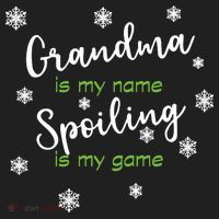 Grandma Is My Name Spoiling Is My Game Women's Sweatshirt thumb 2