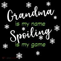 Grandma Is My Name Spoiling Is My Game Women's Hoodie thumb 2