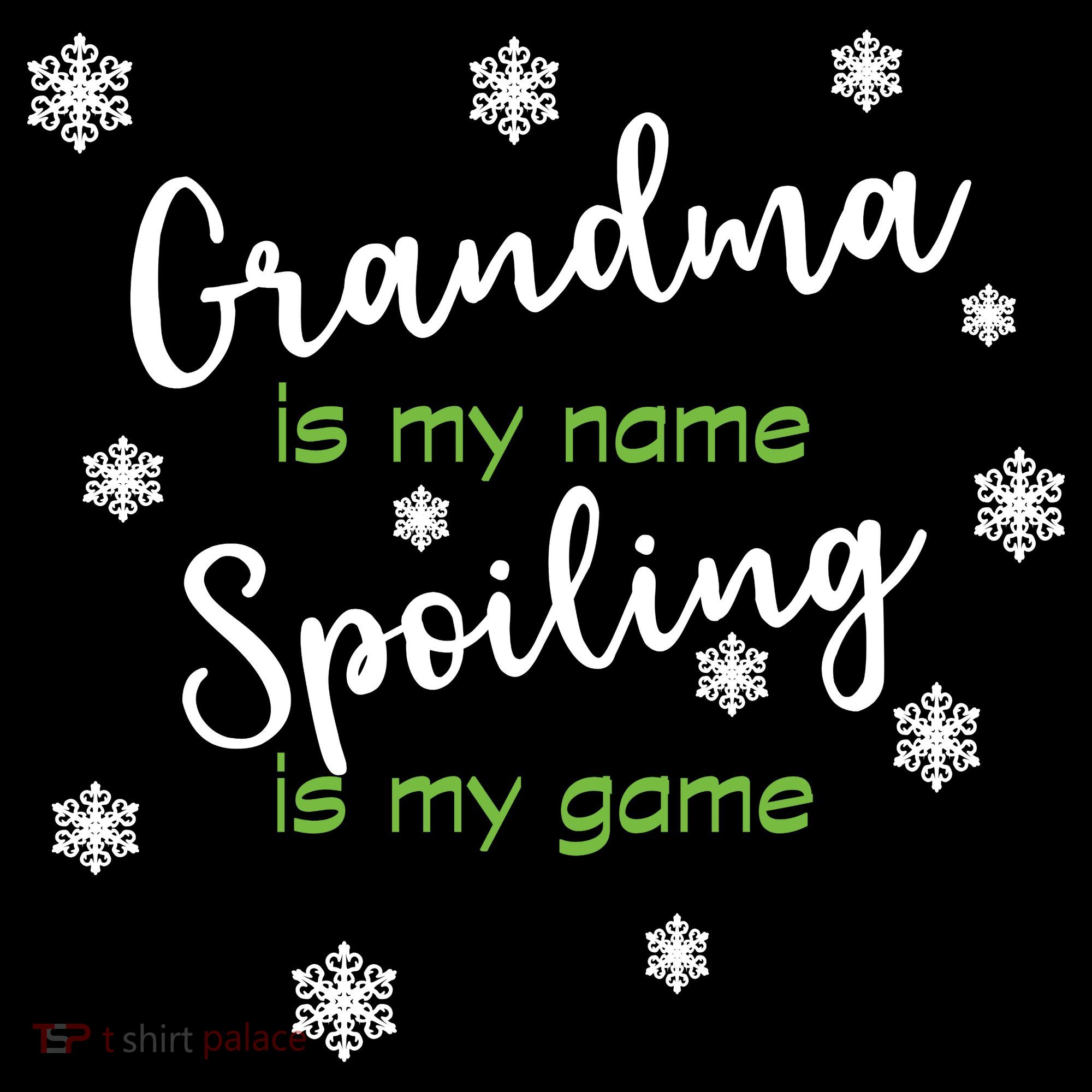 Grandma Is My Name Spoiling Is My Game Women's Hoodie