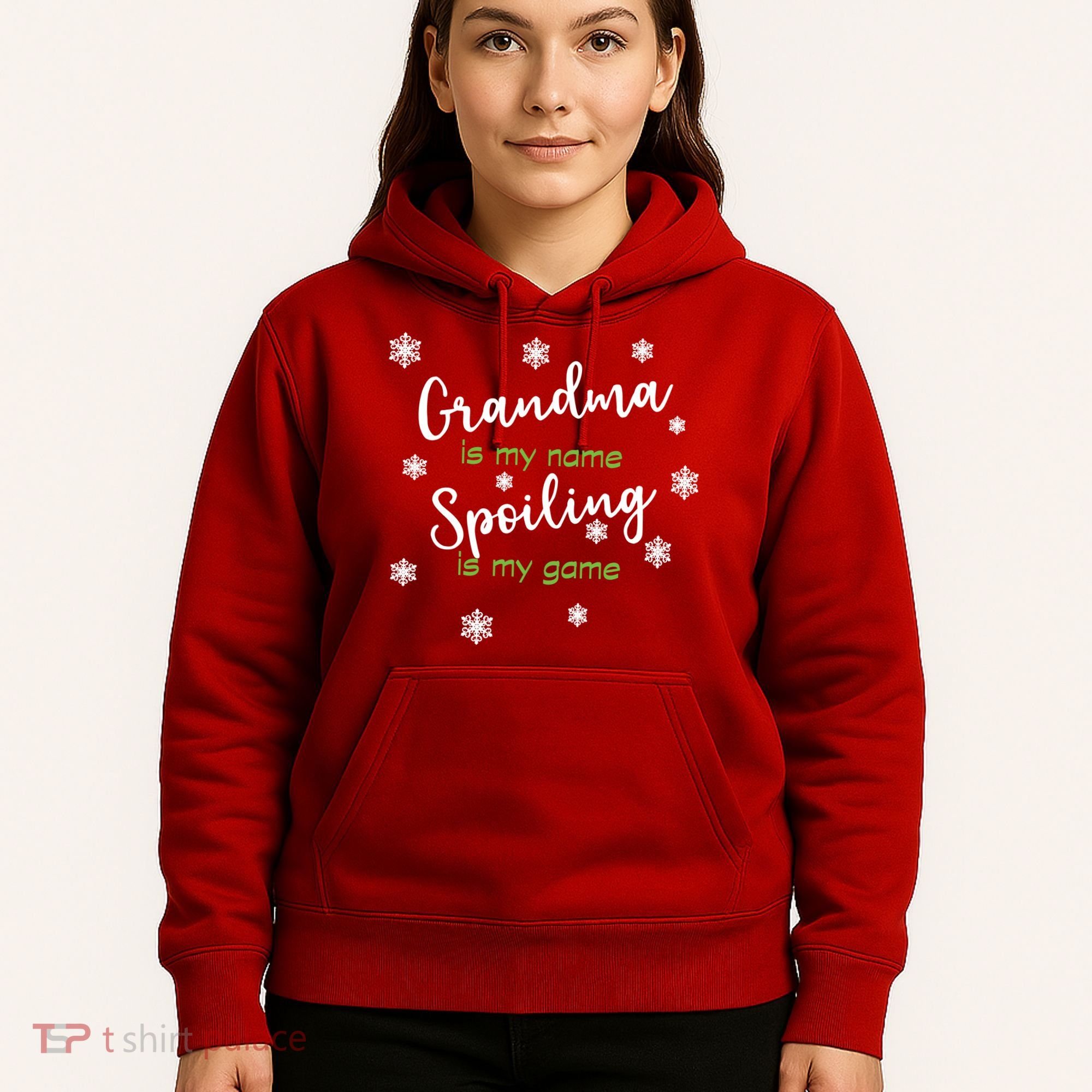 Grandma Is My Name Spoiling Is My Game Hoodie