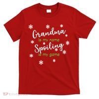 Grandma Is My Name Spoiling Is My Game T-Shirt thumb 0