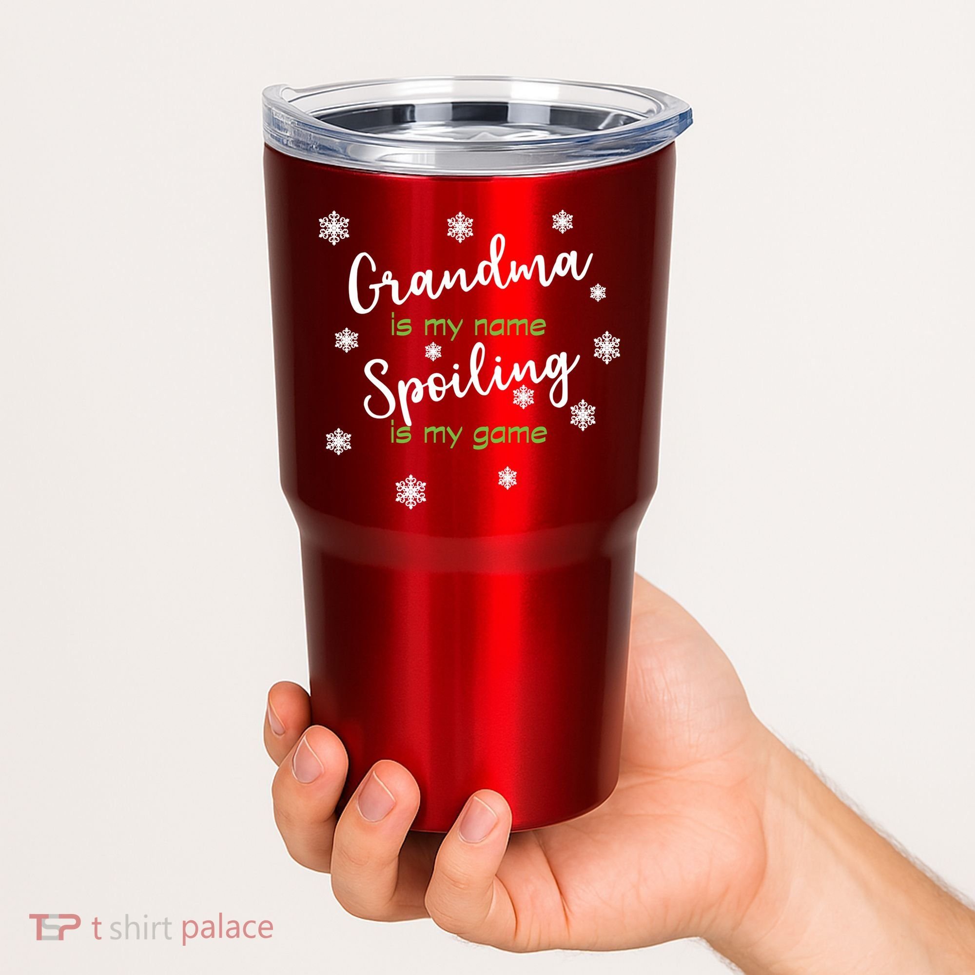 Grandma Is My Name Spoiling Is My Game Tumbler