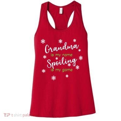 Grandma Is My Name Spoiling Is My Game Women's Tank Top