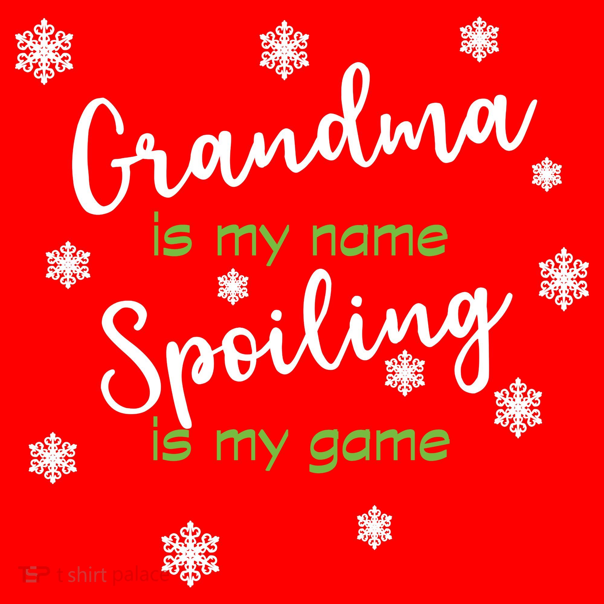Grandma Is My Name Spoiling Is My Game Women's Tank Top