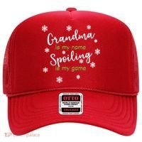 Grandma Is My Name Spoiling Is My Game Hat thumb 0