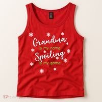 Grandma Is My Name Spoiling Is My Game Tank Top thumb 2