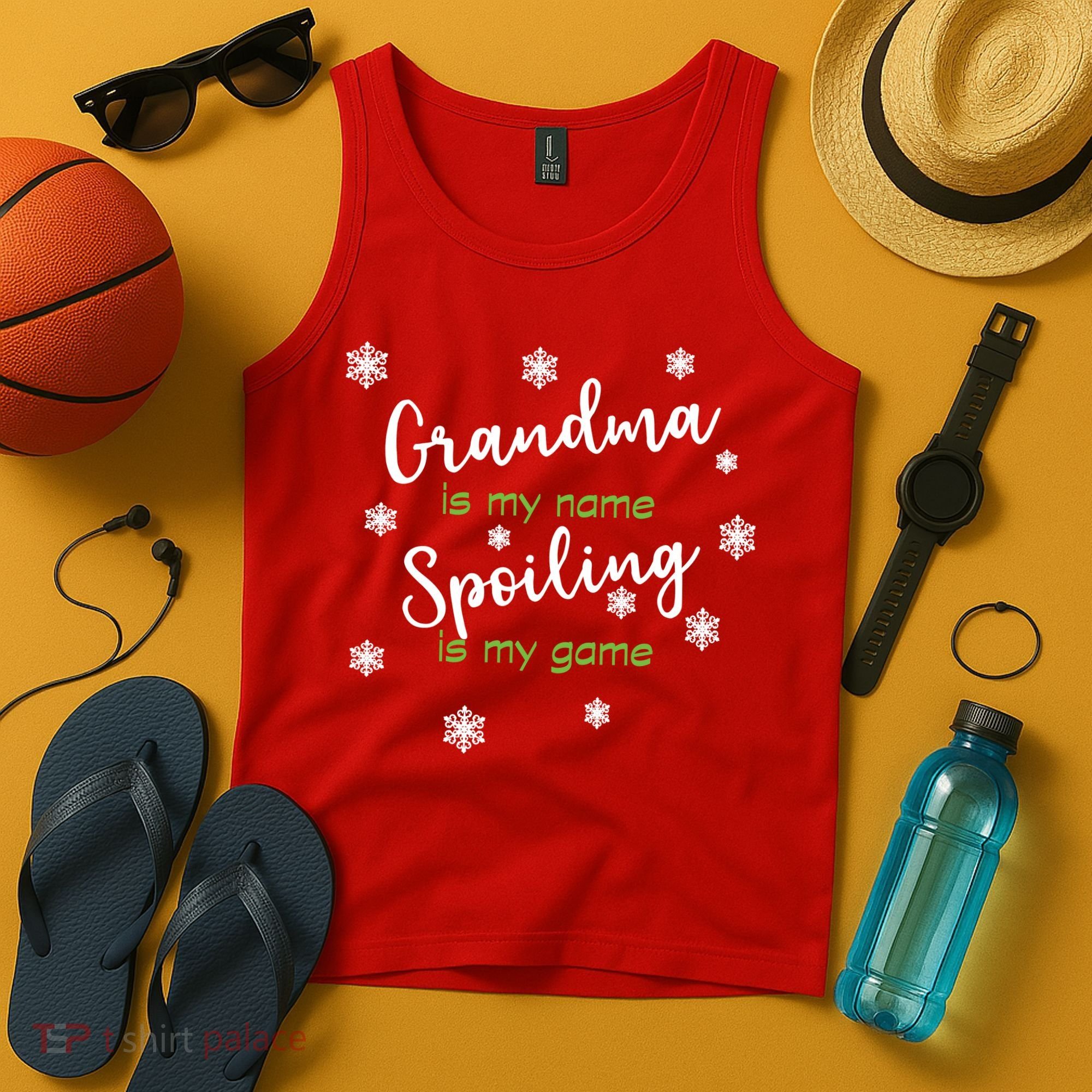 Grandma Is My Name Spoiling Is My Game Tank Top